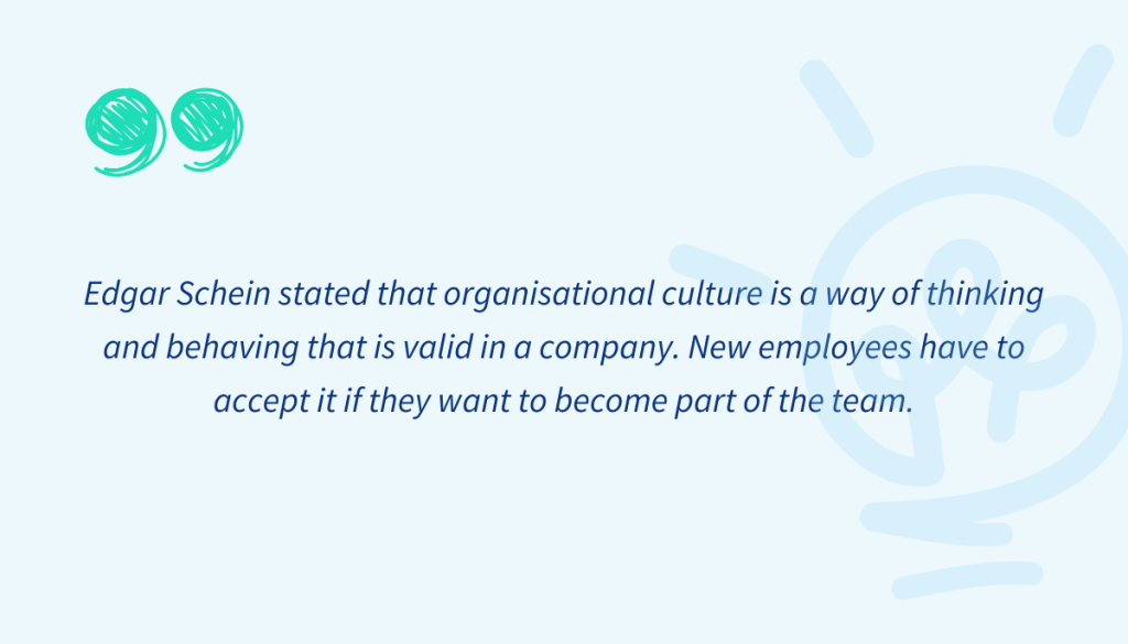 Definition of organisational culture