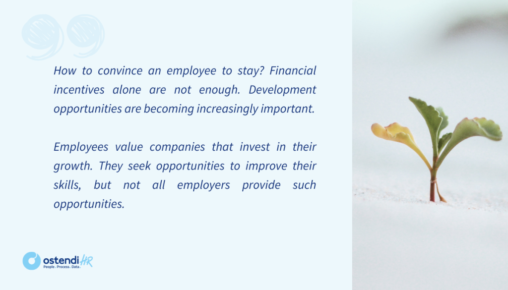 Investing in staff development